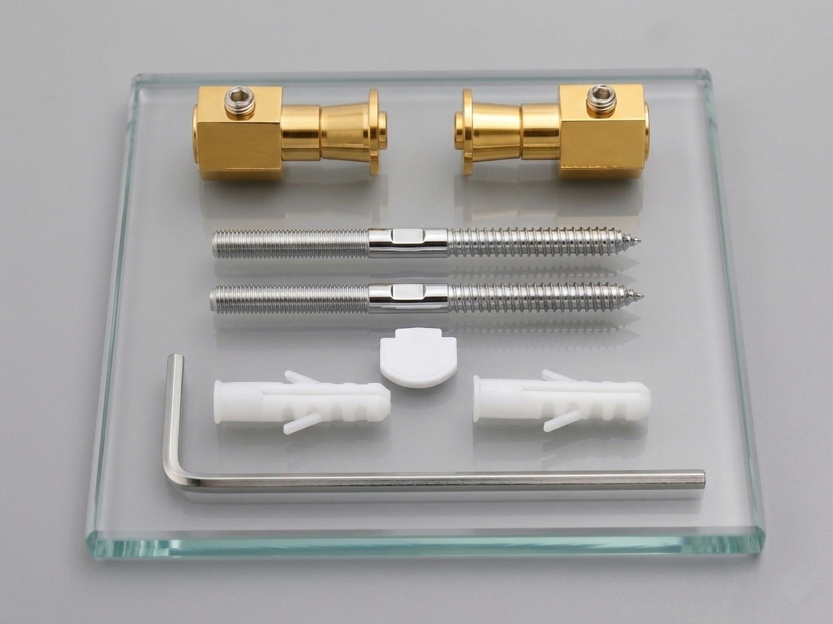 12 Mm Brass Allen Key Rack Bolt Set